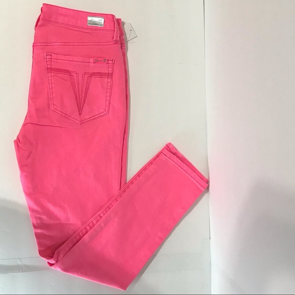 SEVEN 7 High Rise Skinny Denim Pants, Size 8 - Picture 4 of 13